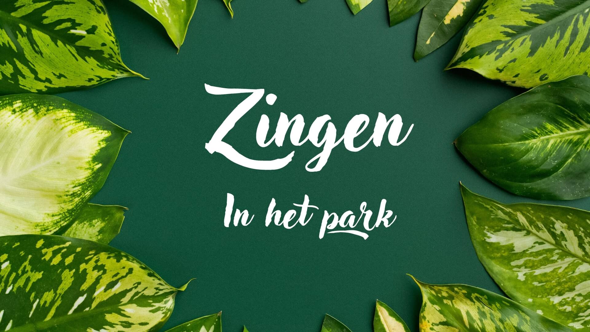 Zingen in het Park Banner 2023 (1)